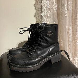 Harley Davidson biker boots